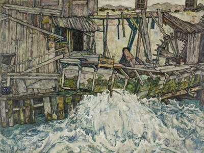 Der Geburtstag Egon Schieles, des bedeutendsten österreichischen Expressionisten, jährt sich heute zum 133. Mal. In der Ausstellung „Kunstschätze vom Barock bis zur Gegenwart“ ist Schiele mit vier Arbeiten vertreten.